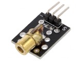 Diodă Laser 5VDC 650nm 15x24mm