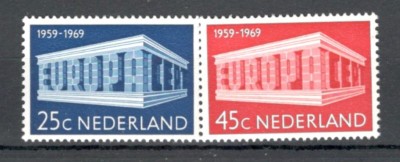 Tarile de Jos/Olanda.1969 EUROPA SE.401 foto