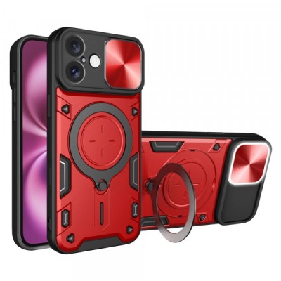Husa pentru Apple iPhone 16 Plus, Techsuit, CamGuard Pro, Rosie foto