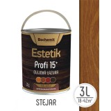 Lazura lemn Bochemit Estetik Profi 3l, stejar, 18-42mp, protectie 15 ani+