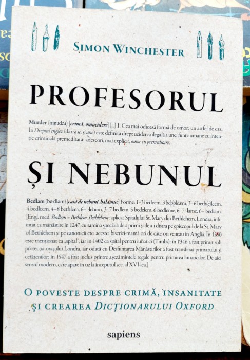 Profesorul si nebunul - Simon Winchester