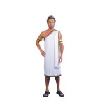 Costum Caesar pentru Adulti cu Toga, Bentita si Bratari, Marimea 52