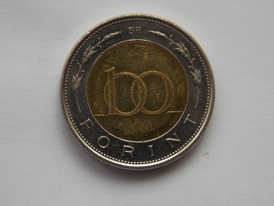 100 FORINT 1998 UNGARIA foto