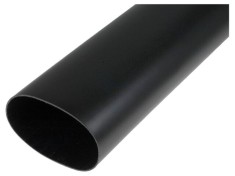 Manşon termocontractabil cu adeziv HELLERMANNTYTON 105mm L: 1m negru