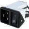 Conector AC 20A 250VAC IEC 60320