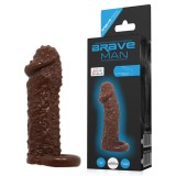 Manson penis realistic Brave Man silicon maro