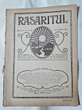 Revista Rasaritul, anul V, nr.13-16/1922 (din cuprins, versuri de V.Militaru)