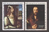 Dahomey 1971 - 500 de ani de la nașterea lui Albrecht D&uuml;rer, 1471-1528, PA, MNH, Nestampilat