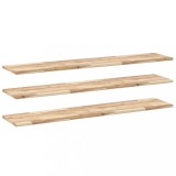 Cumpara ieftin Rafturi plutitoare 3 buc. 140x30x2cm lemn masiv acacia netratat