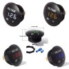 Voltmetru Universal Led Auto Moto Indicator Tensiune ATV