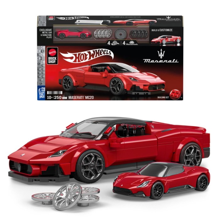 Hot wheels speed series set de constructii maserati mc20