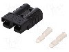 Conector alimentare DC, 0,6kV, 2 pini, seria SB&reg; 50, {{Dimensiune pin}}. ANDERSON POWER PRODUCTS - 6331G3