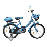 Bicicleta pentru copii cu roti ajutatoare Racer Blue 20 inch, Moni