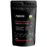 Protein shake ecologic cu capsune si cocos, 125g, Niavis