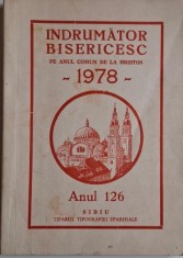 Indrumator bisericesc pe anul comun de la Hristos 1978 (Anul 126) foto