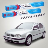 Cumpara ieftin Ștergătoare Volkswagen Golf 4 5 Uși 1997-2002 | Set Față Flat Premium &ndash; TeamCar&reg;