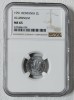 2 LEI 1951 MS 65 - GRADATA NGC - 5785886-004, Aluminiu