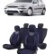 Set Huse scaune insertii piele ecologica FORD Focus 1 (1998-2005) Albastru