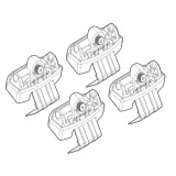 Kit montaj bare plafon C166 pentru Kia Venga 2010-2019 Alumia Quadra/Silenzio
