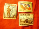 Serie Haiti 1959 - Competitia Sportiva Panamericana Chicago , 3 valori, Nestampilat