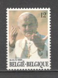 Belgia.1985 Vizita Papei Ioan Paul II MB.286, Nestampilat