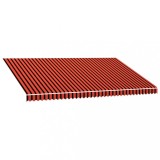 Cumpara ieftin Panza de copertina, portocaliu si maro, 500 x 300 cm