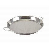 Cumpara ieftin Tigaie pentru paella, rotunda, inox, cu manere, 40.5 cm, Perfect Home&nbsp;