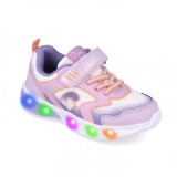 Sneakers cu luminite Garvalin 252828, mov (Marime Disponibila: Marimea 30)