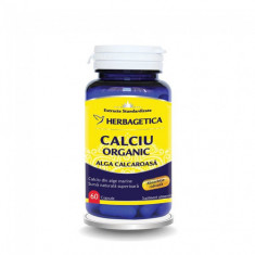 Calciu Organic, 60cps, Herbagetica