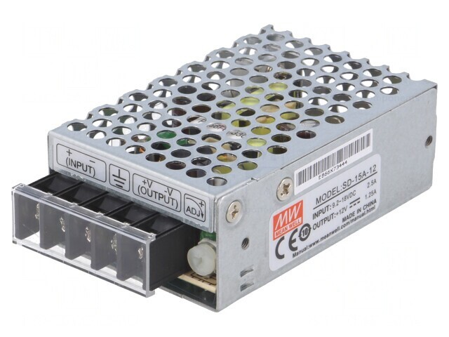 Convertor DC/DC 15W 9.2-18V la 12V 1.25A
