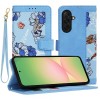 Husa Portofel Techsuit FlipCraft Bleu pentru Samsung Galaxy A56 A566, protectie, functie stand