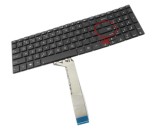 Tastatura Asus A551LN layout US fara rama enter mic, K551LN layout US fara rama enter mic, R553LN layout US