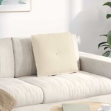 VidaXL Perna pentru spate Bej 50 x 45 cm Țesătură din microfibră 42014649