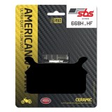 SBS - plăcuțe de fr&acirc;nă 668H.HF - American V-Twin [Ceramic]