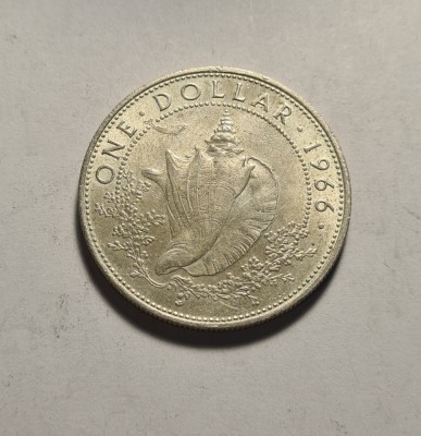 Bahamas 1 Dollar 1966 UNC foto