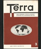 TERRA - REVISTĂ GEOGRAFIE - ȘTIINȚELE NATURII / GEOGRAFICE - AN VI, NR. 3 / 1974