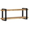 Gossi raft de perete 110x33x45 cm lemn masiv de mango