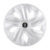 Set 4 Capace Roti potrivite jantelor de 14 inch, pentru Renault nou model Luna Gri, Autohelix MSA