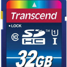 Card de memorie Transcend SDHC, 32GB, Clasa 10, UHS-I, 300x