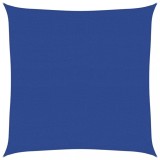 Cumpara ieftin Panza parasolar, albastru, 7x7 m, HDPE, 160 g/m&sup2;, patrat