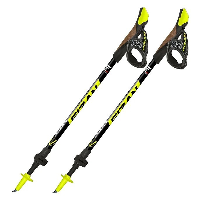 Bețe FIZAN Nordic Walking R-Evolution yellow