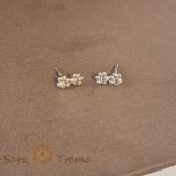 Cumpara ieftin Cercei Mici din Argint 925 cu Labute de Animal - Potriviti pentru Femei sau Copii