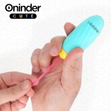 Oninder Cute-Love Pleasure Ou Vibrator cu Perle Rotative