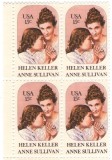 Statele Unite 1980 - Helen Keller and Anne Sullivan, neuzata de 4