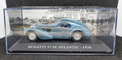 Macheta Bugatti 57 SC Atlantic - Ixo/Altaya 1/43 foto