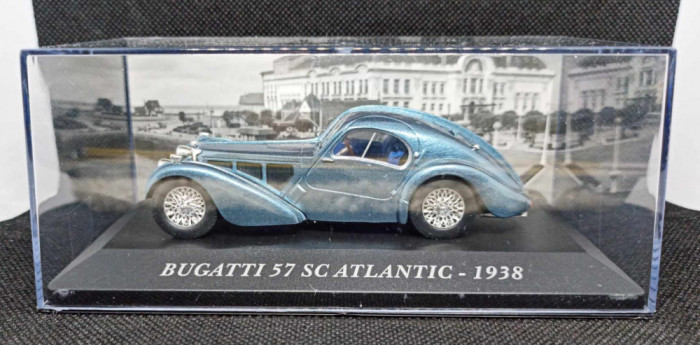 Macheta Bugatti 57 SC Atlantic - Ixo/Altaya 1/43