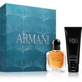 Armani Emporio Stronger With You set cadou pentru bărbați