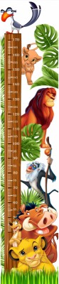 Autocolant Masurator Inaltime Lion King, 40x190 cm foto