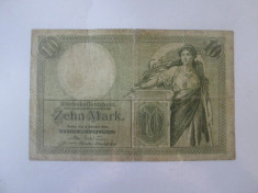 Germania 10 Mark/Marci 1906 foto