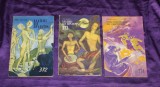 Cumpara ieftin lot 3 reviste CPSF nr 372, 373, 374 Vasile Manuceanu &ndash; Statuile lui Beniamin 1-3 colectia de povestiri stiintifico fantastice anticipatia
